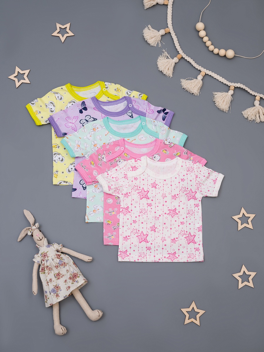 Футболка на плече кнопка 22-28 Ф-001