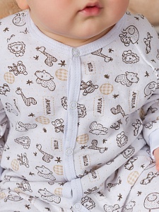 Комбинезон реглан футер 62-86   КЗ-008