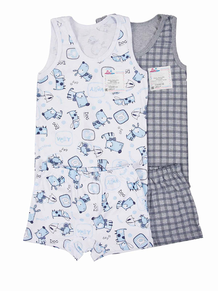 Комплект (майка+трусы) 26-34 МТМ-004