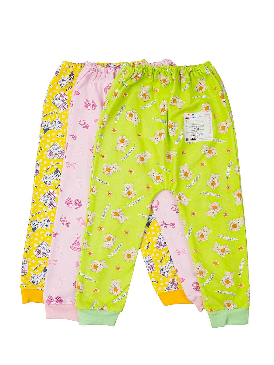 Штанишки на манжете футер 98-104