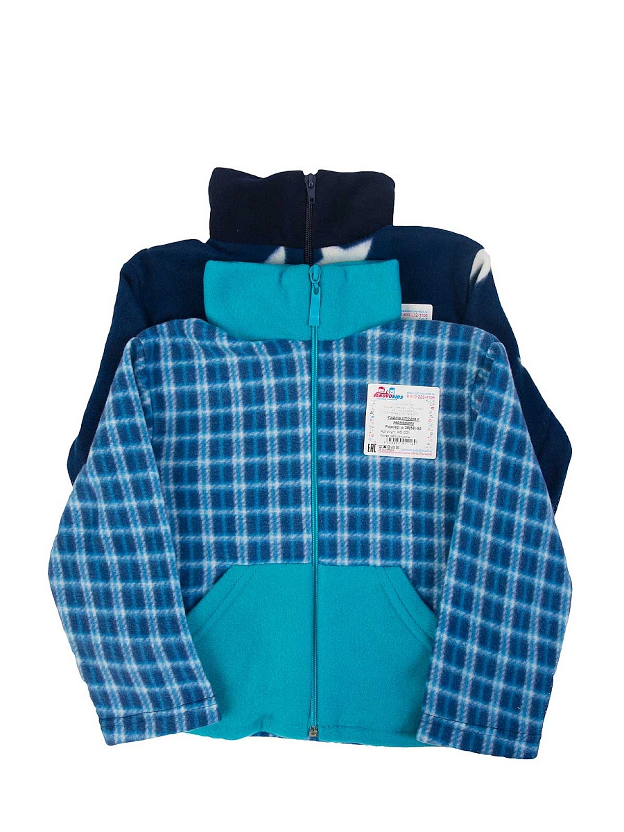 Кофта Стойка флис 110-128